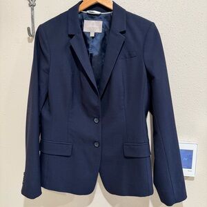 Banana Republic Classic 2 Button Wool Blazer 12